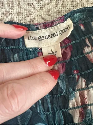 The General Good Stitch Fix Caitriona Tiered Floral Maxi Dress thumbnail 5