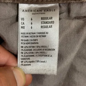 American Eagle Brown Carpenter Pants High Rise Utility Stretch Women Size 6 thumbnail 6