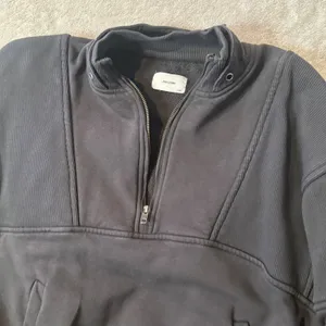 Joah Brown Retro Half Zip Pullover Sweatshirt Women's S/M Long Sleeve Cotton thumbnail 5