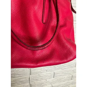 Coach Madison Satchel Bag Womens Medium Pink Good Pebbled‎ Leather Crossbody thumbnail 4