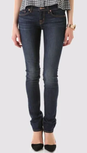 J‎ Brand Pencil Leg Jeans Minimalist Y2K Indie Sleaze Stretch LONG INSEAM thumbnail 1