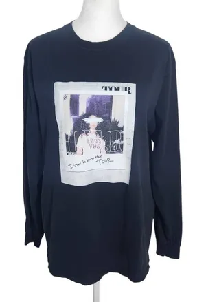 H.E.R. Black Long Sleeve Sold Out Tour T-Shirt Size Medium thumbnail 1