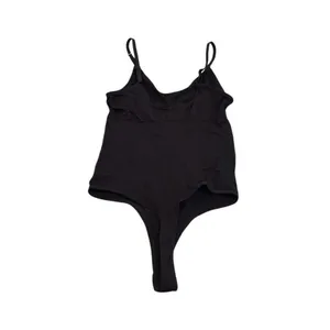 Heyshape Black Shapewear Bodysuit Adjustable Straps Seamless Thong‎ Large NWT thumbnail 2