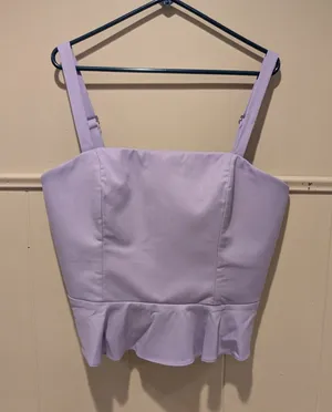 Frankly Lilac Perplum Top Purple Size XXL thumbnail 1