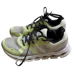 On Women’s Cloudrunner Running Sneakers Green Size 9.5 thumbnail 1