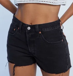 LEVI’S 501 Jean shorts size 32 black thumbnail 1