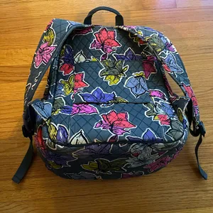 Vera Bradley Multicolor Floral Quilted Backpack thumbnail 5