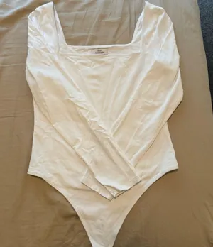 Aritzia White Bodysuit thumbnail 2