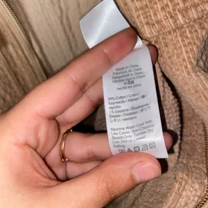 J. Crew Mocha Tan Corduroy Zip-Front Cinched Mini Dress Women's Size 8 thumbnail 9