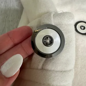 George Simonton vintage lambswool cream ivory preppy winter peacoat y2k 6‎ thumbnail 3