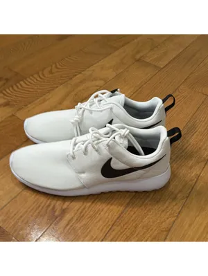 Size US 11 Nike Women’s Roshe One Running Shoes White/Black 844994 101 thumbnail 6