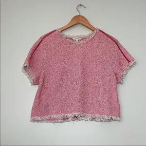 Rebecca Taylor Summer Stretch Tweed Top thumbnail 1