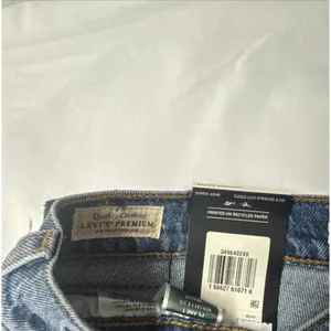 Levi's 28x28 Premium Wedgie Straight Ankle Women's Jeans Invest Access Med Wash thumbnail 9