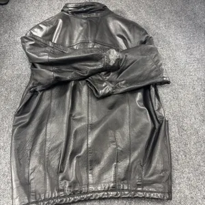 Vintage Pelle New York Milano Leather Jacket Women’s M Black Genuine Leather 90s thumbnail 7