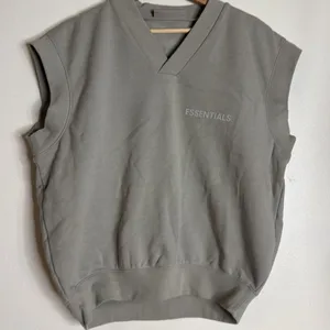 God ESSENTIALS Women's Pullover V-Neck Vest size medium streetwear summer fall thumbnail 4