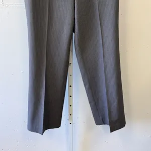 Jones New‎ York Suit Gray Pinstripe Straight Leg Dress Pants Women's Size 6 thumbnail 4