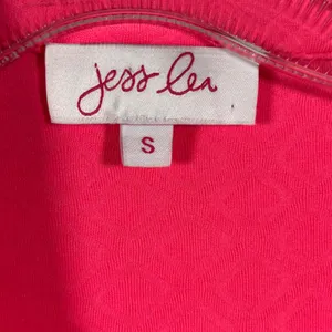 Jess Lea Pink Quilted Half Zip Polo Collar Shift Dress Small Hot Pink‎ Sporty thumbnail 4