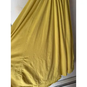 Daily Practice Anthropologie Ribbed Athletic Maxi Dress Size Medium Yellow thumbnail 7