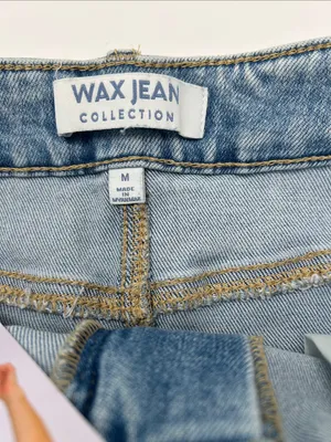Wax Jean Light Wash Denim Mini Skirt thumbnail 13