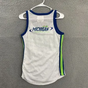 Michigan International Speedway‎ Shirt Women S White Nascar Jersey NWT thumbnail 6