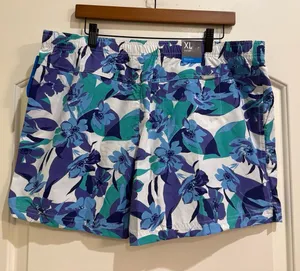 Columbia Sandy River II Women’s XL Floral Multicolor Shorts Pockets XL thumbnail 1