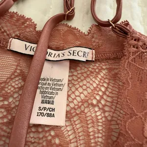 Victoria’s Secret Dusty Rose Nightie Sz S Small See Through Lace Slip Lingerie thumbnail 8