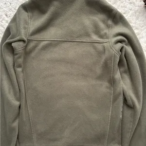 Columbia Fleece Utility Jacket in Khaki thumbnail 3