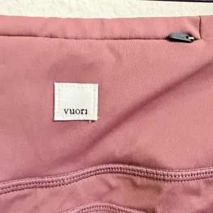 Vuori Stride Leggings VW429 Marsala Red‎ Womens Size S Yoga Athletic Pockets thumbnail 5