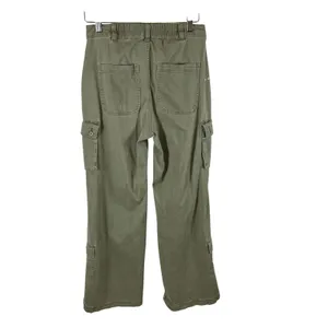 Wild Fable Womens Olive Green Cargo Pants High Rise Straight Leg Size S‎ Grunge thumbnail 5