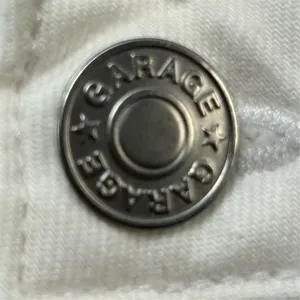 Garage Women's White Denim High-Rise Festival‎ Shorts Size 3 thumbnail 7