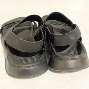 Nike Size 9 Wide Tanjun Women's Sandal Black‎ White 882694-001 Straps thumbnail 4