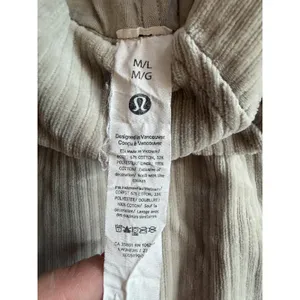 Lululemon Womens Cropped Hoodie Sweatshirt M/L thumbnail 3
