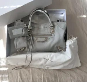 Balenciaga City Classic Metal Edge Satchel Bag Medium thumbnail 2