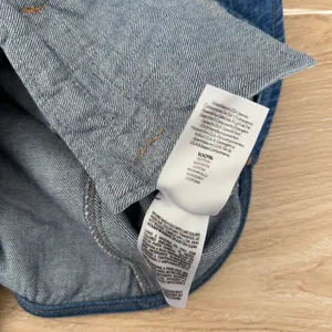 Mother Medium NEW The Vested Interest Scoot This Way‎ High Neck Denim Office thumbnail 5