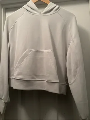 lululemon athletica white softstreme hoodie thumbnail 1