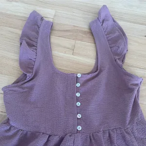 NWOT Pink Lily Mauve Romper thumbnail 2