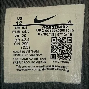 Nike Women’s Air Zoom Winflo 6 Cool Grey Color Shoes Size- 12 thumbnail 12
