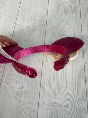Disney Aulani Minnie Ears Headband Sequin Plumeria thumbnail 5