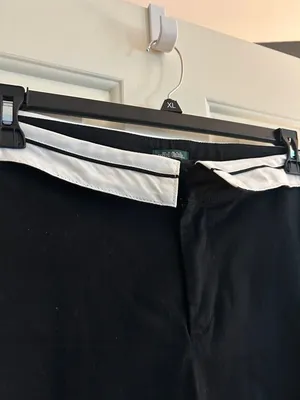 Wild fable size 14 black fold over pants thumbnail 3