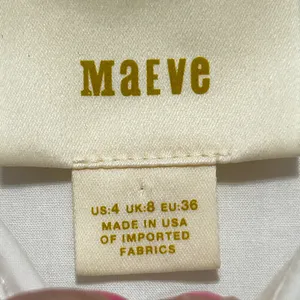 Maeve Women Minimalist Preppy Tunic Top 4 White Classic Button Front Parisian thumbnail 7