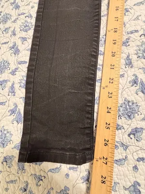 Banana Republic High Rise Skinny Black Denim Jeans Women's Size 27/4 thumbnail 8