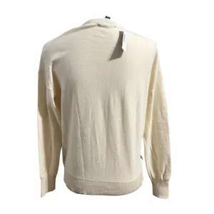 J. Crew NEW Womens Cream 100% Cotton Tie Front Crewneck Sweater Sz S Lightweight thumbnail 3