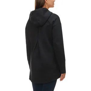 New Balance 247 Sport Full Zip Hoodie Women's Offset Zip Extended Length thumbnail 5