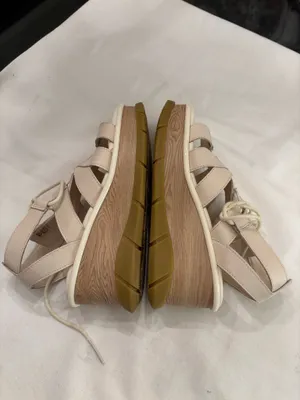 Sorel Cream Leather Joanie Sandals thumbnail 3