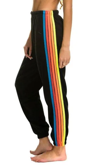 Aviator Nation Neon 5 Stripe Sweatpants thumbnail 1