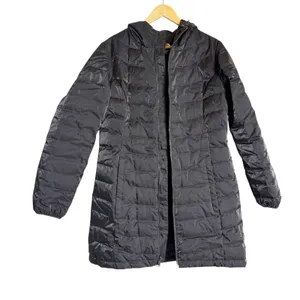 The North Face Black Down Fill Quilted Zip Up Winter Puffer Coat Women’s Large thumbnail 1