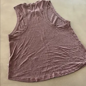 lululemon athletica Muscle Tank in Dusty Mauve thumbnail 4