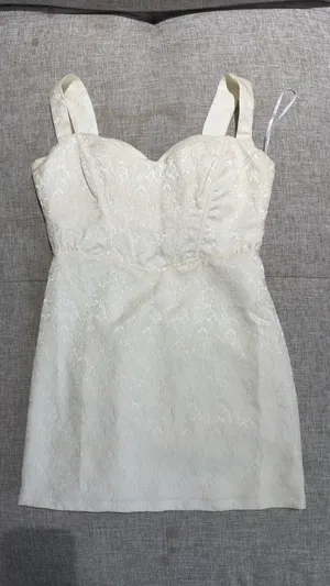 Lulus Ivory Mini Homecoming Dress  thumbnail 3