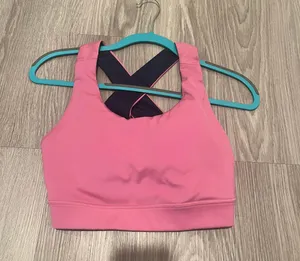 ASICS Pink Sports Bra thumbnail 1