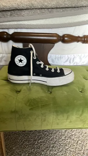 Converse High-Top Black All Star Chuck Taylor Platform Lift Women’s Shoes thumbnail 2
